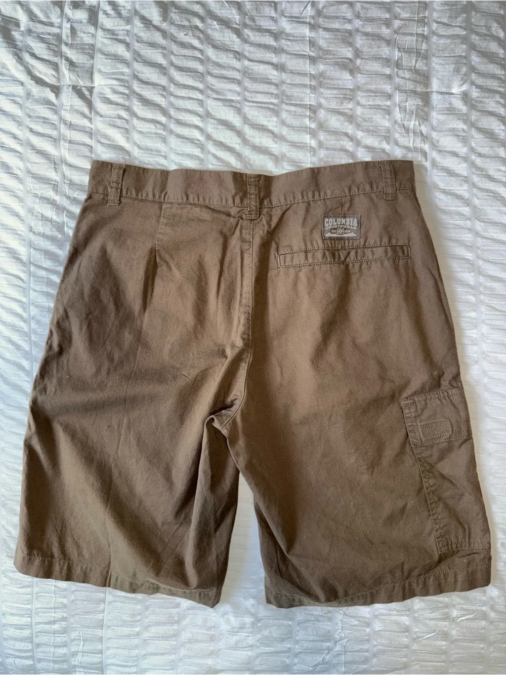 Columbia Sportswear Men's Brown Cargo Shorts Size 32